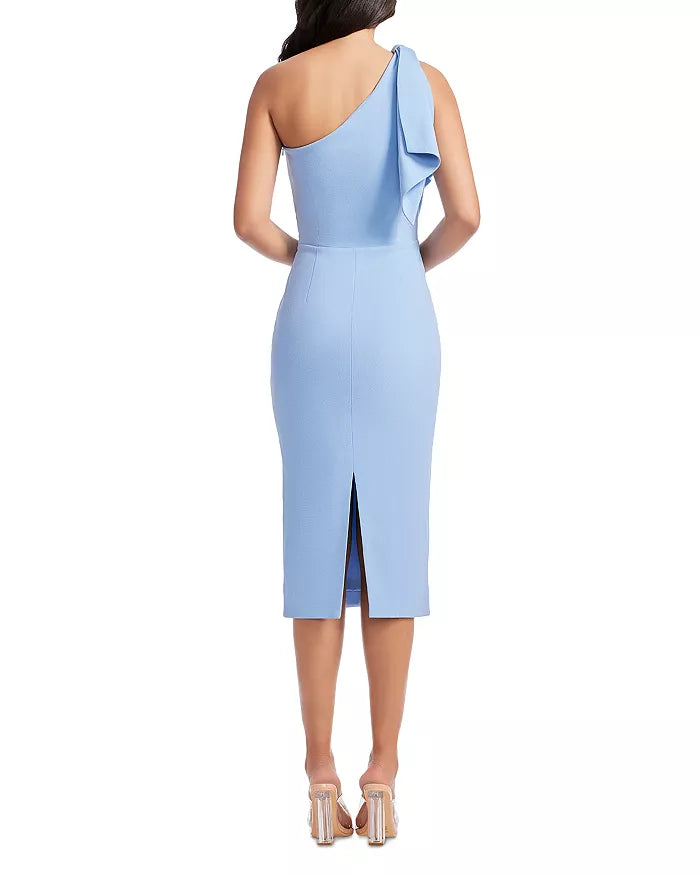 Dress the Population Tiffany One Shoulder Midi Dress