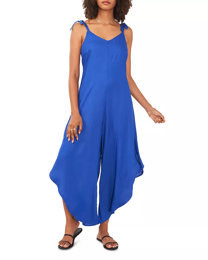 VINCE CAMUTO Tie Shoulder Jumpsuit