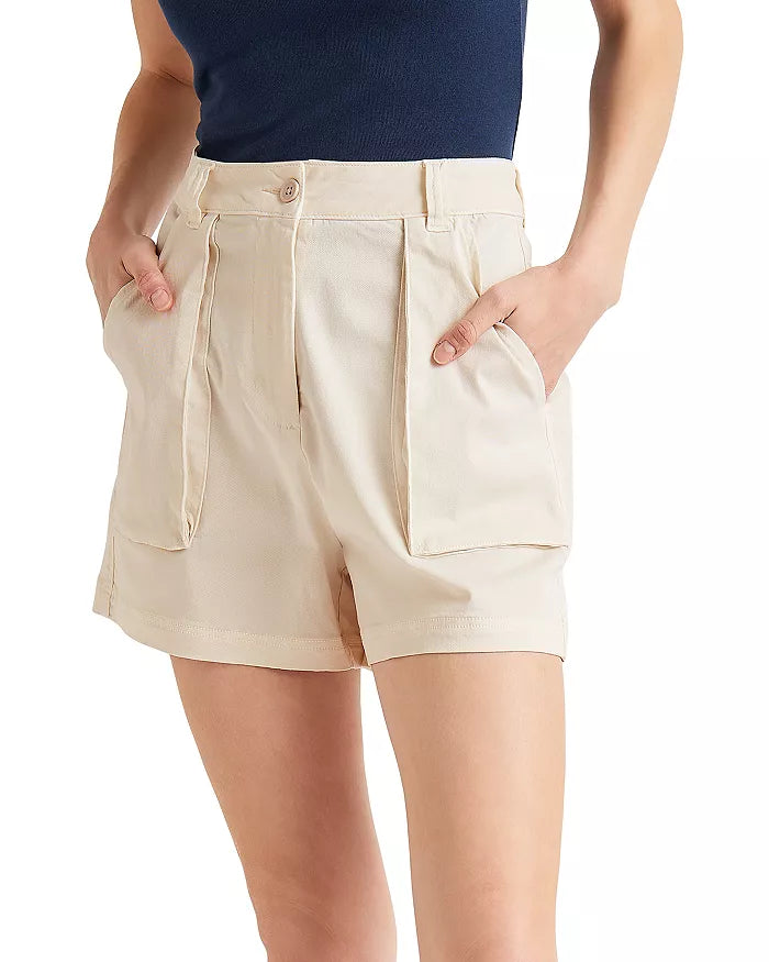 Splendid Margaret Mini High Rise High-Waist Shorts