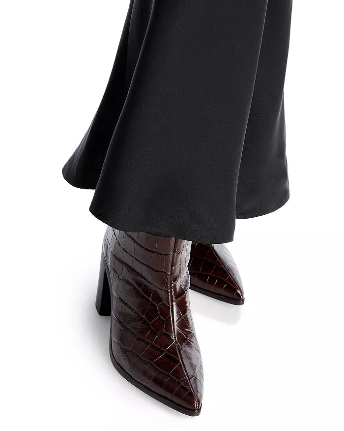 Anine Bing Bar Silk Maxi Skirt
