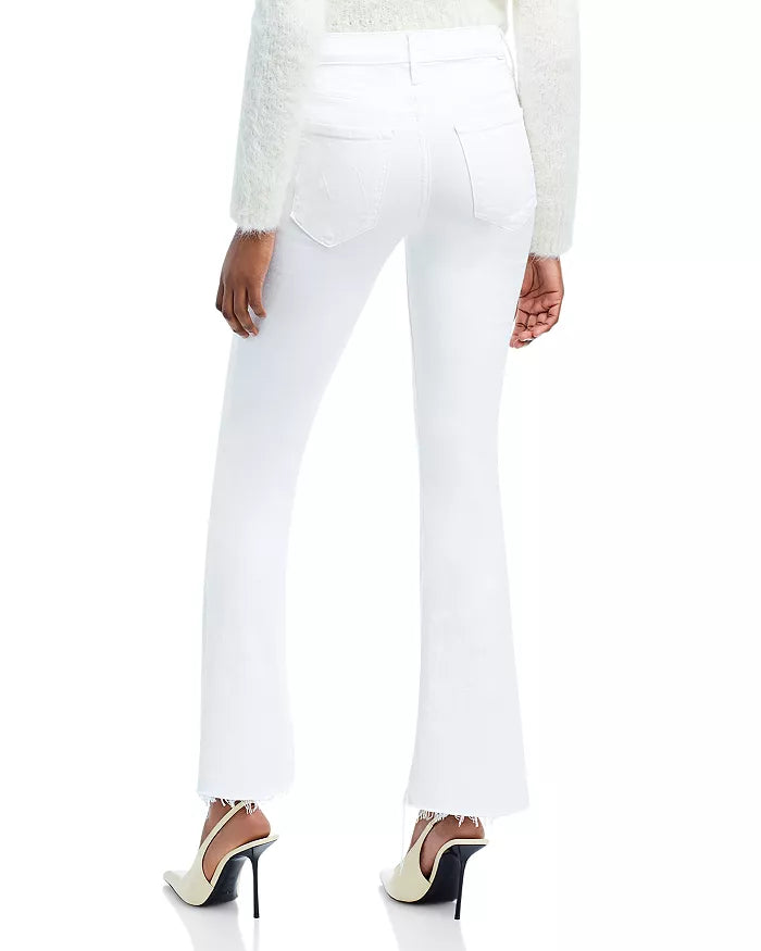 MOTHER The Weekender Mid Rise Flared Jeans