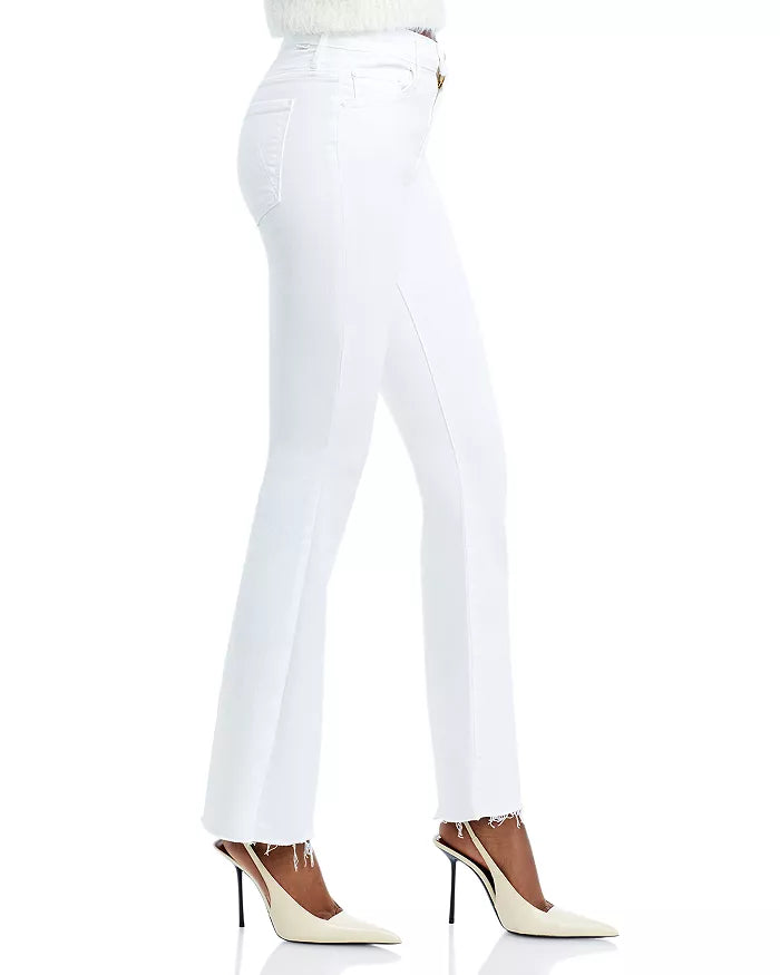 MOTHER The Weekender Mid Rise Flared Jeans