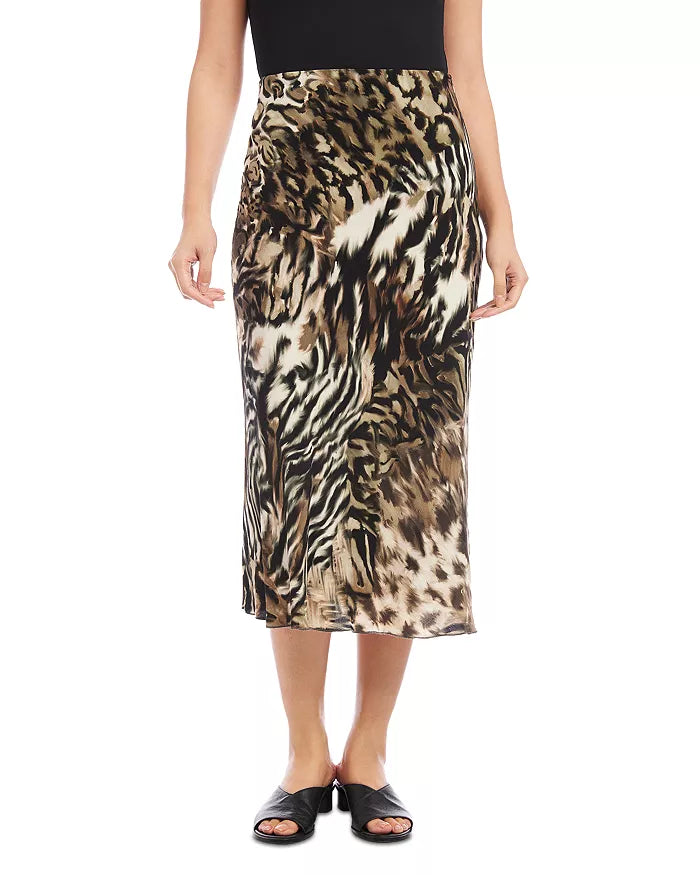 Karen Kane Bias Cut Midi Skirt