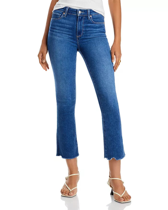 PAIGE Colette High Rise Cropped Flare Jeans
