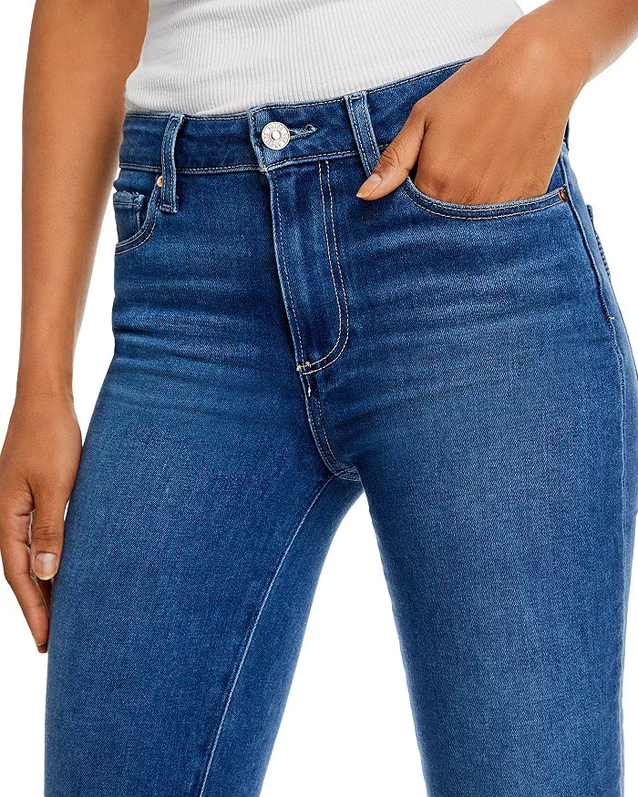 PAIGE Colette High Rise Cropped Flare Jeans
