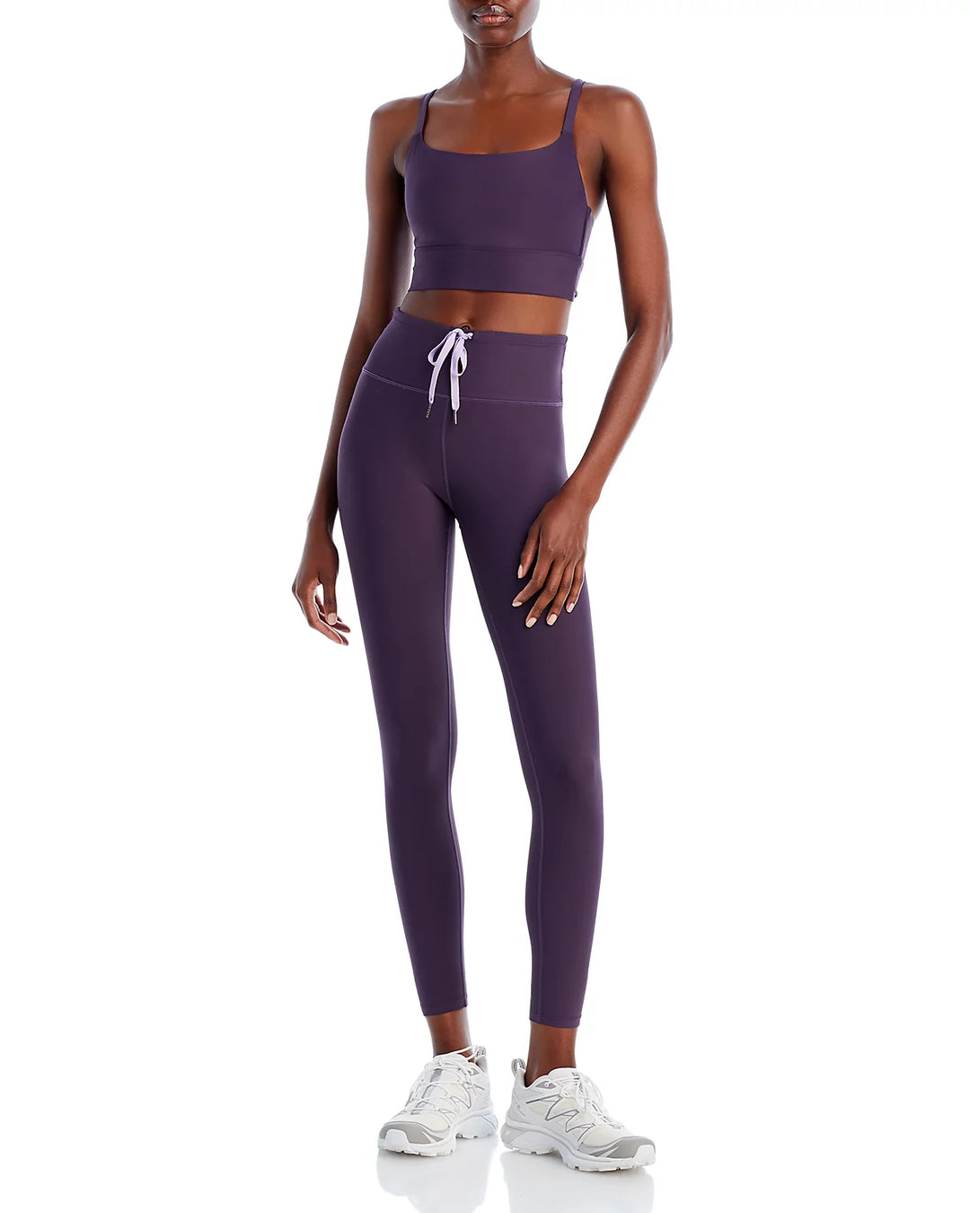 AQUA High Rise 7/8 Drawcord Leggings