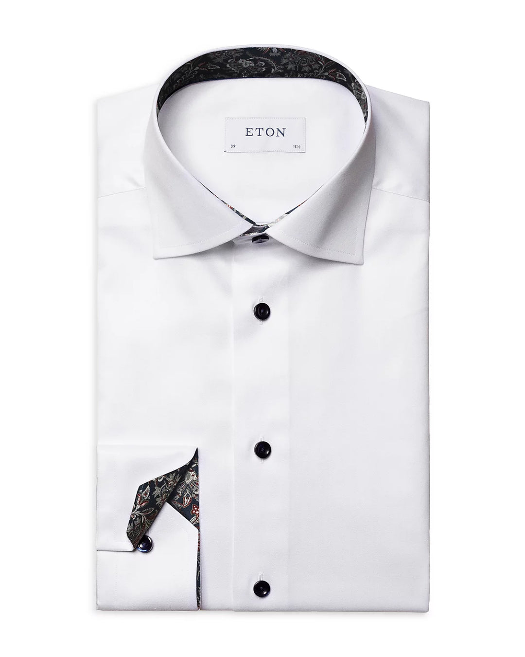 Eton MEN Contemporary Fit Paisley Twill Shirt