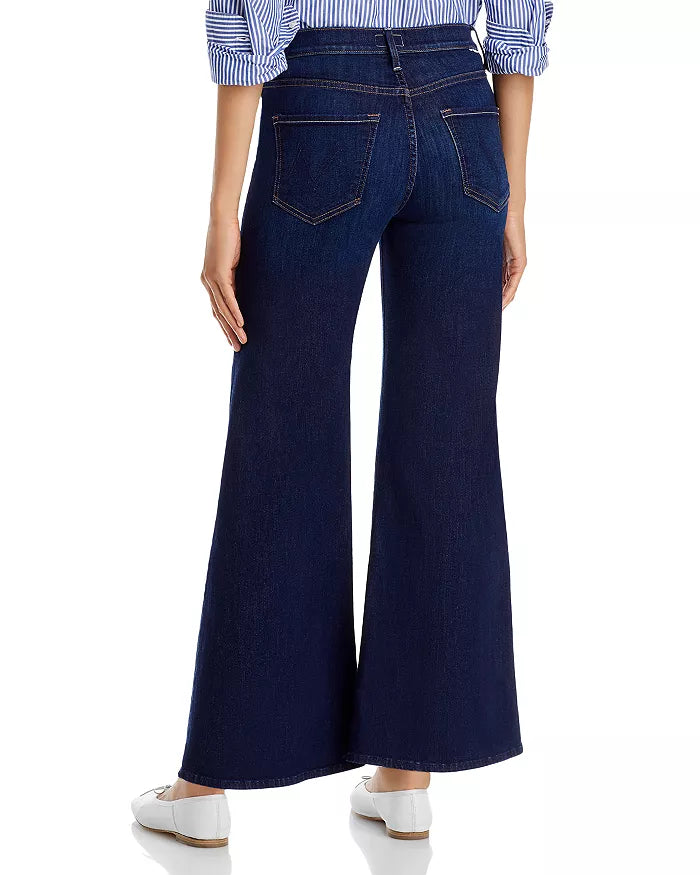 MOTHER The Tomcat Roller High Rise Wide Leg Jeans