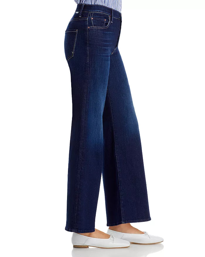 MOTHER The Tomcat Roller High Rise Wide Leg Jeans