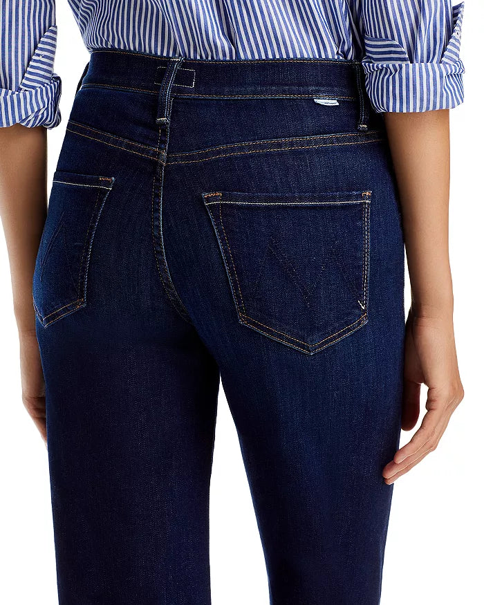 MOTHER The Tomcat Roller High Rise Wide Leg Jeans