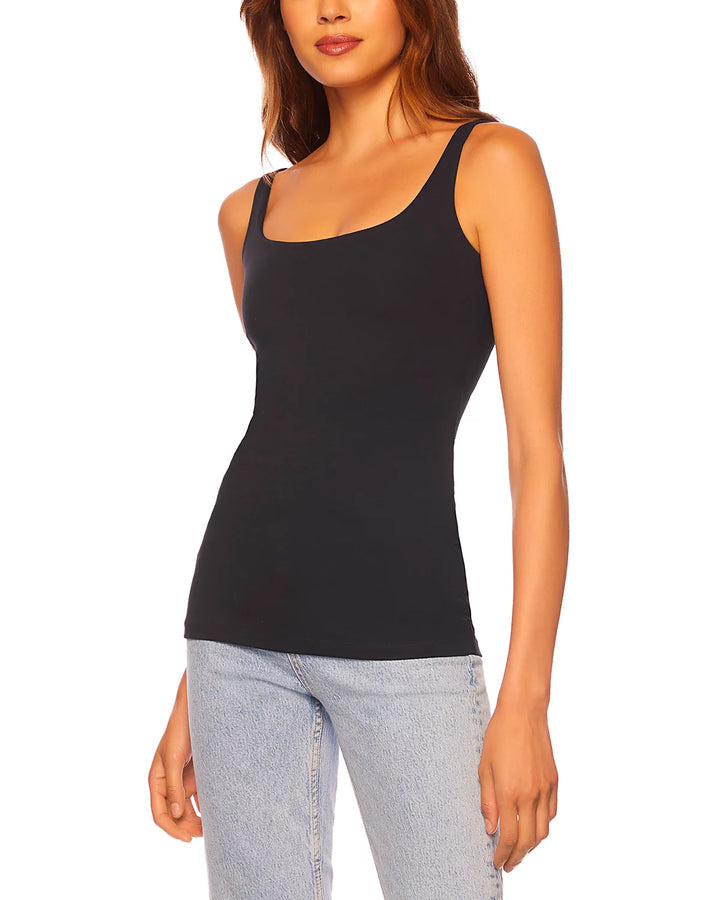 Susana Monaco Square Neck Tank Top