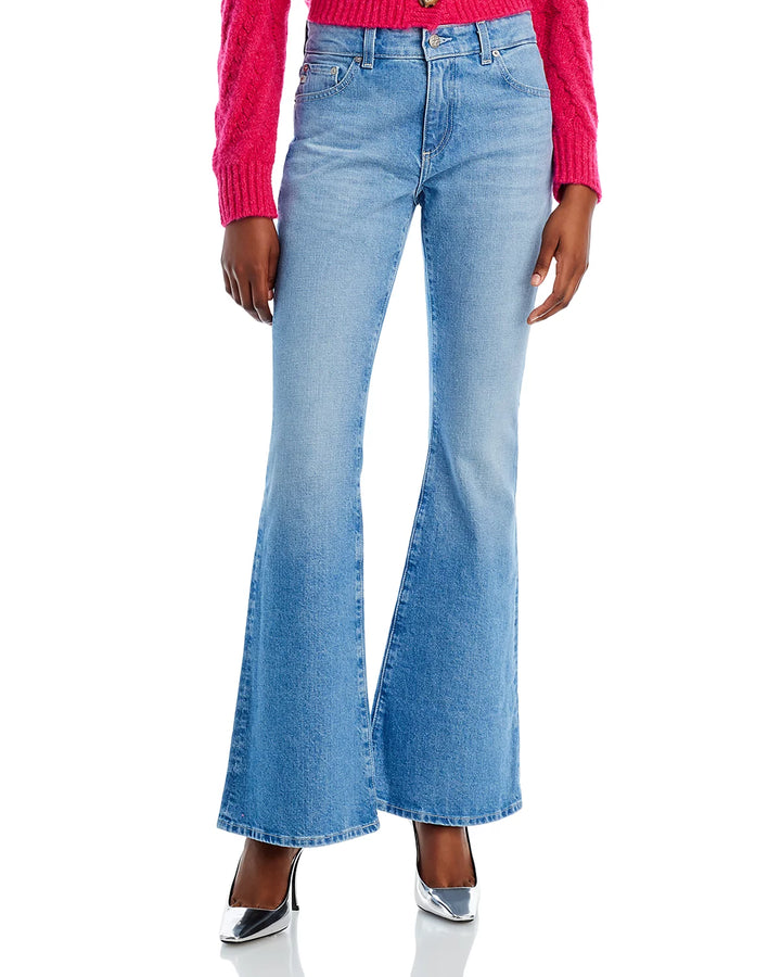 AG Angeline Mid Rise Flare Hem Jeans