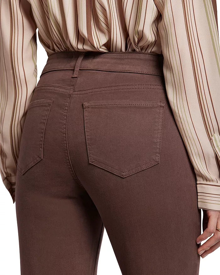 NYDJ Petite Marilyn High Rise Straight Jeans