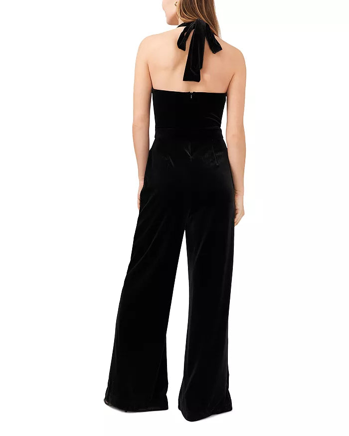 1.STATE Halter Mock Neck Jumpsuit