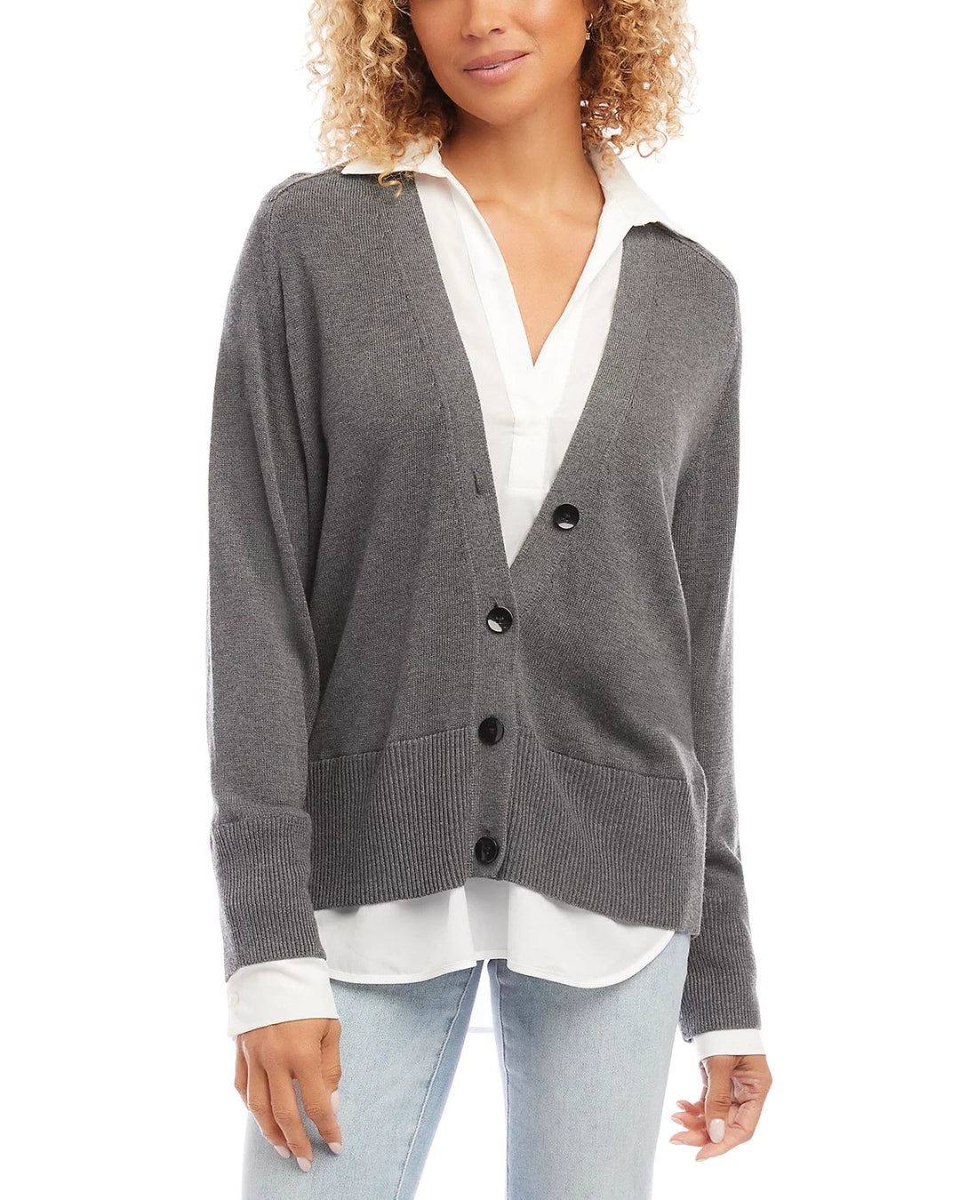 Karen Kane Layered Cardigan