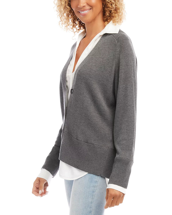 Karen Kane Layered Cardigan