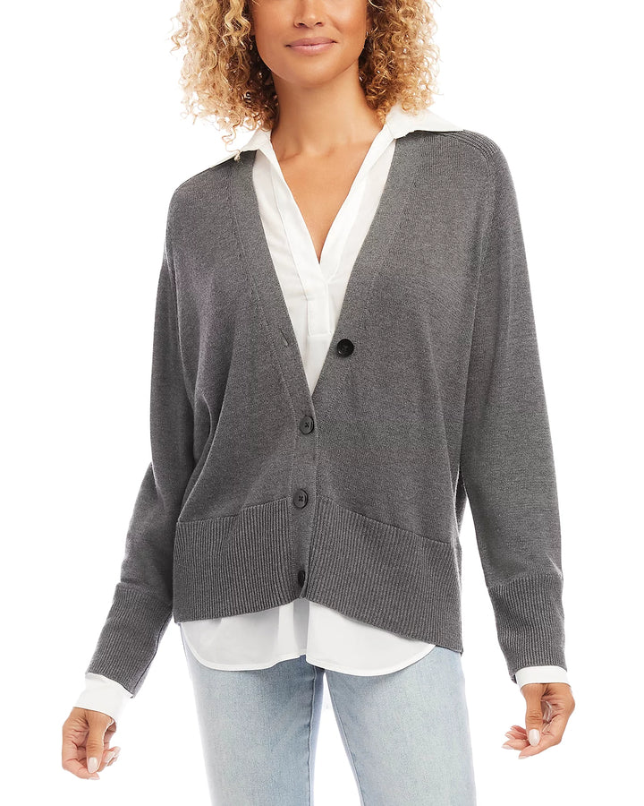 Karen Kane Layered Cardigan