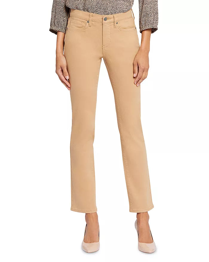 NYDJ Sherri High Rise Slim Straight Jeans