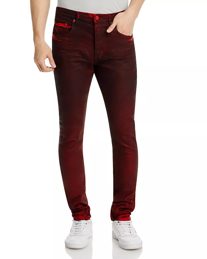 Purple Brand Coated Skinny Fit Jeans