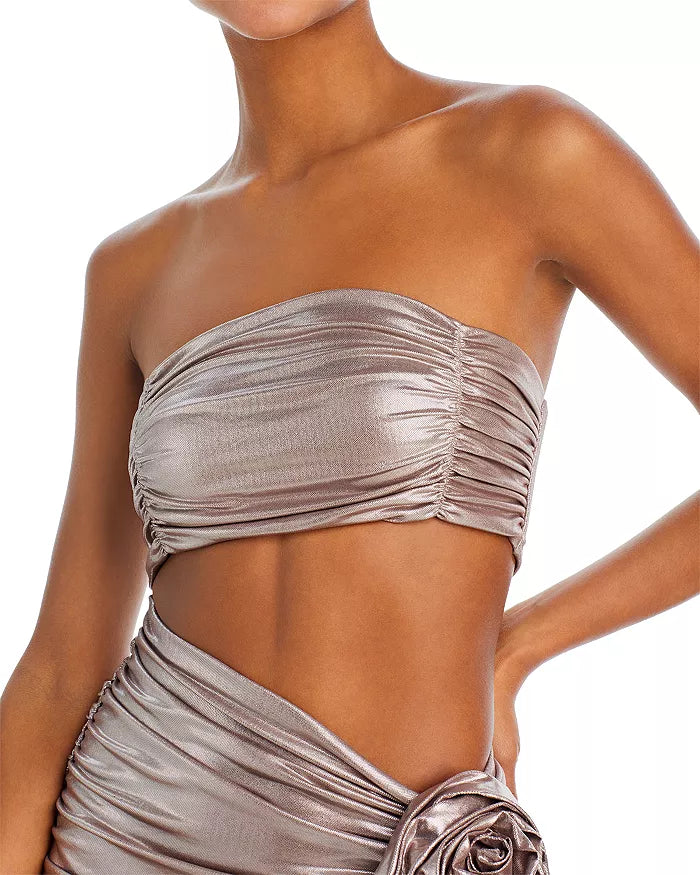 Bahia Maria Mia Cascading Cutout Mini Dress