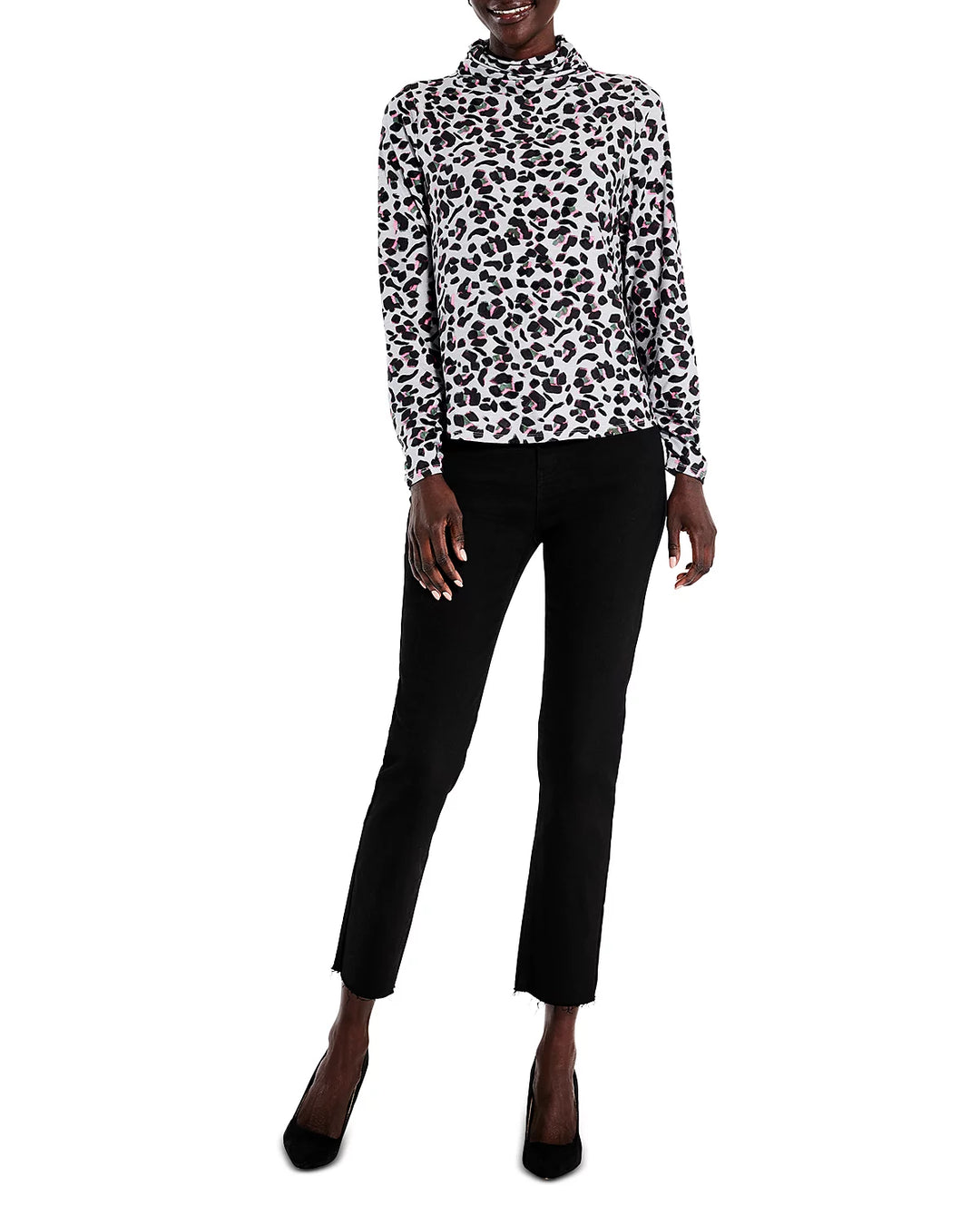 NIC+ZOE Cheetah Pop Top