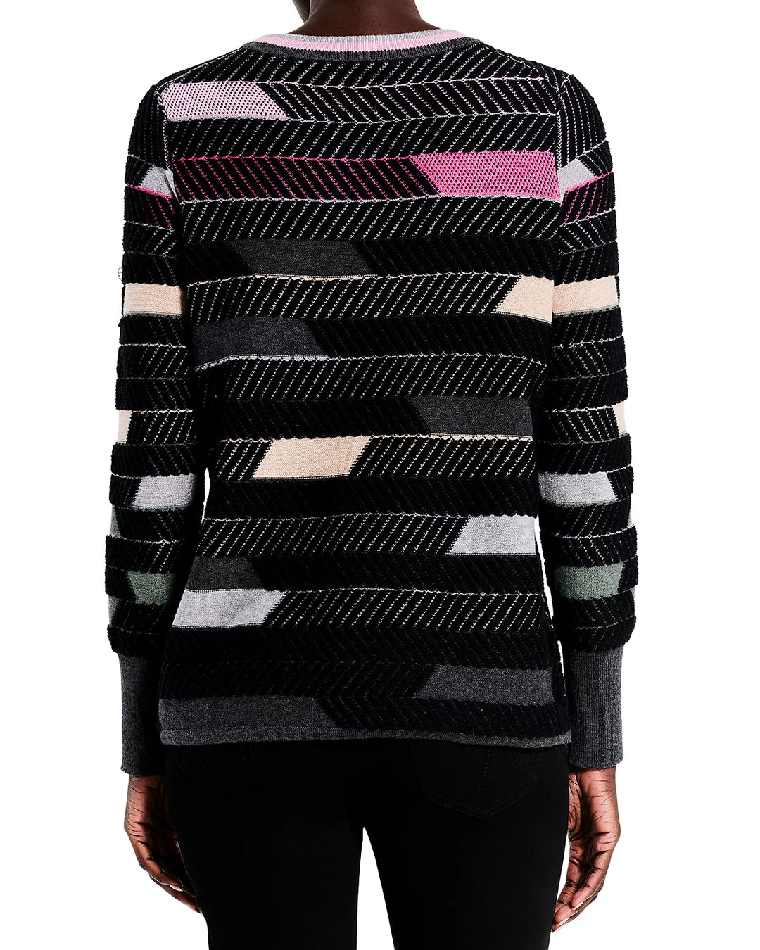 NIC+ZOE Shaded Stripes Sweater