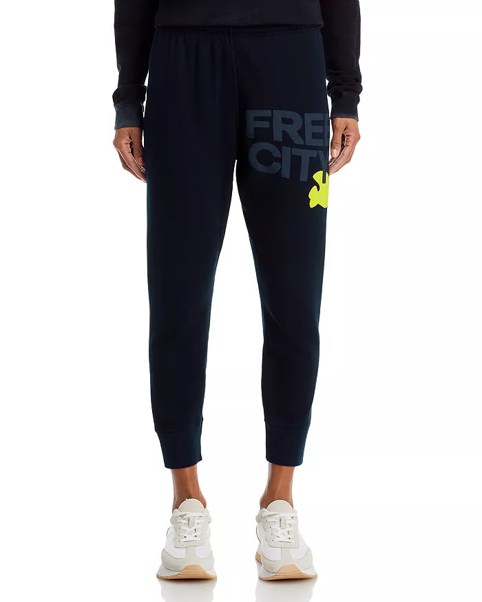FREECITY 3/4 Cotton Sweatpants