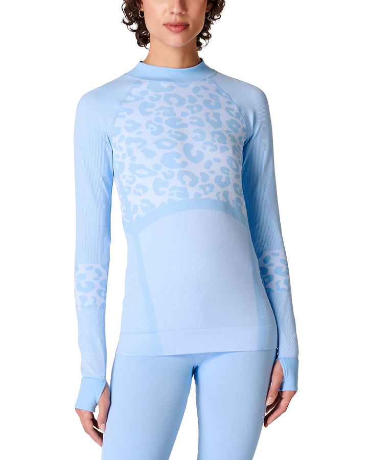 Sweaty Betty Tech Mock Neck Baselayer Top