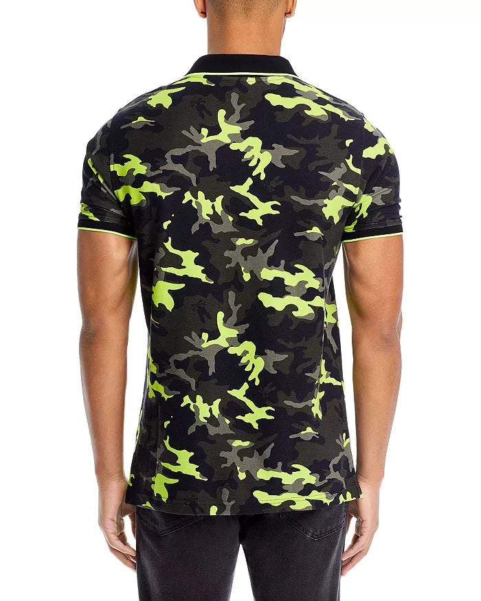 Psycho Bunny MEN Plano Pique Camo Polo Shirt