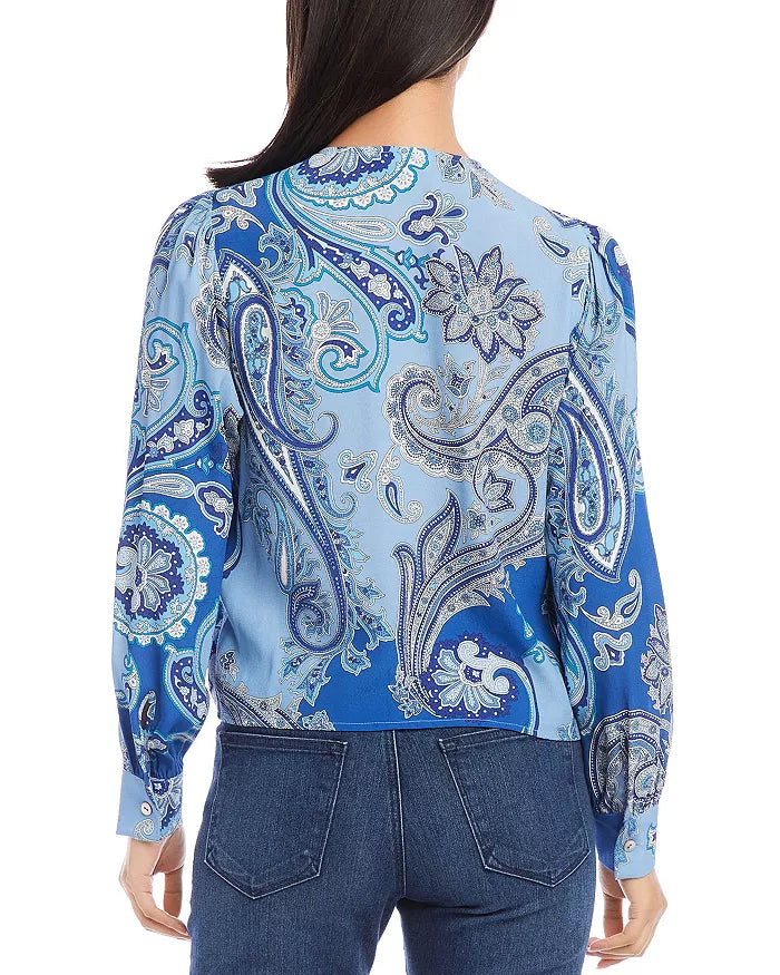 Karen Kane Drape Front Top Drape Front Top