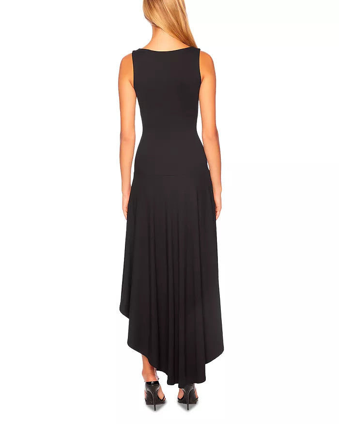 Susana Monaco High Low Boat Neck Dress