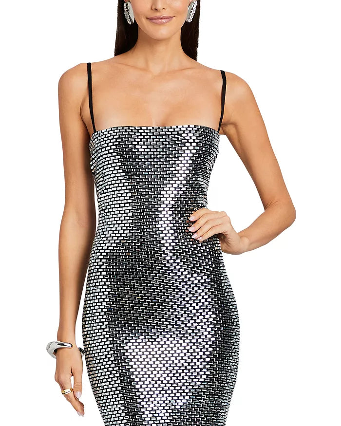 Retrofete Kyree Embellished Column Gown