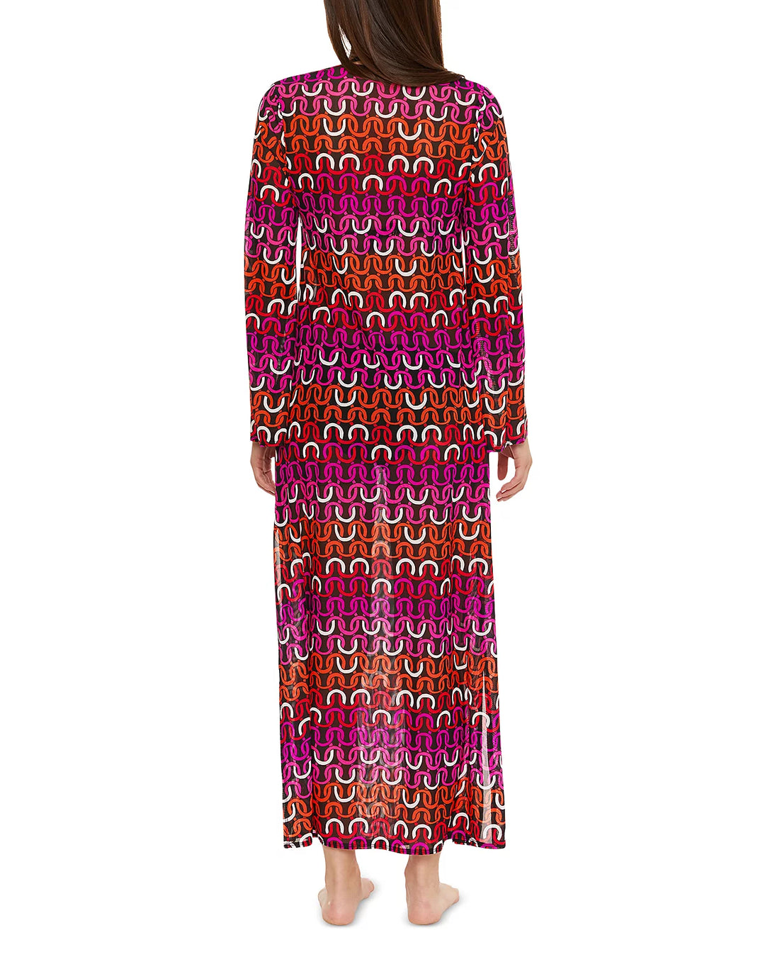 Trina Turk Printed Maxi Cover-Up Dress