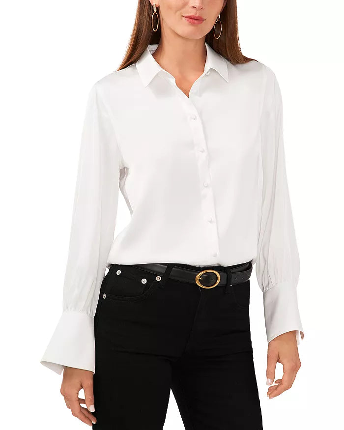 VINCE CAMUTO Collared Blouse