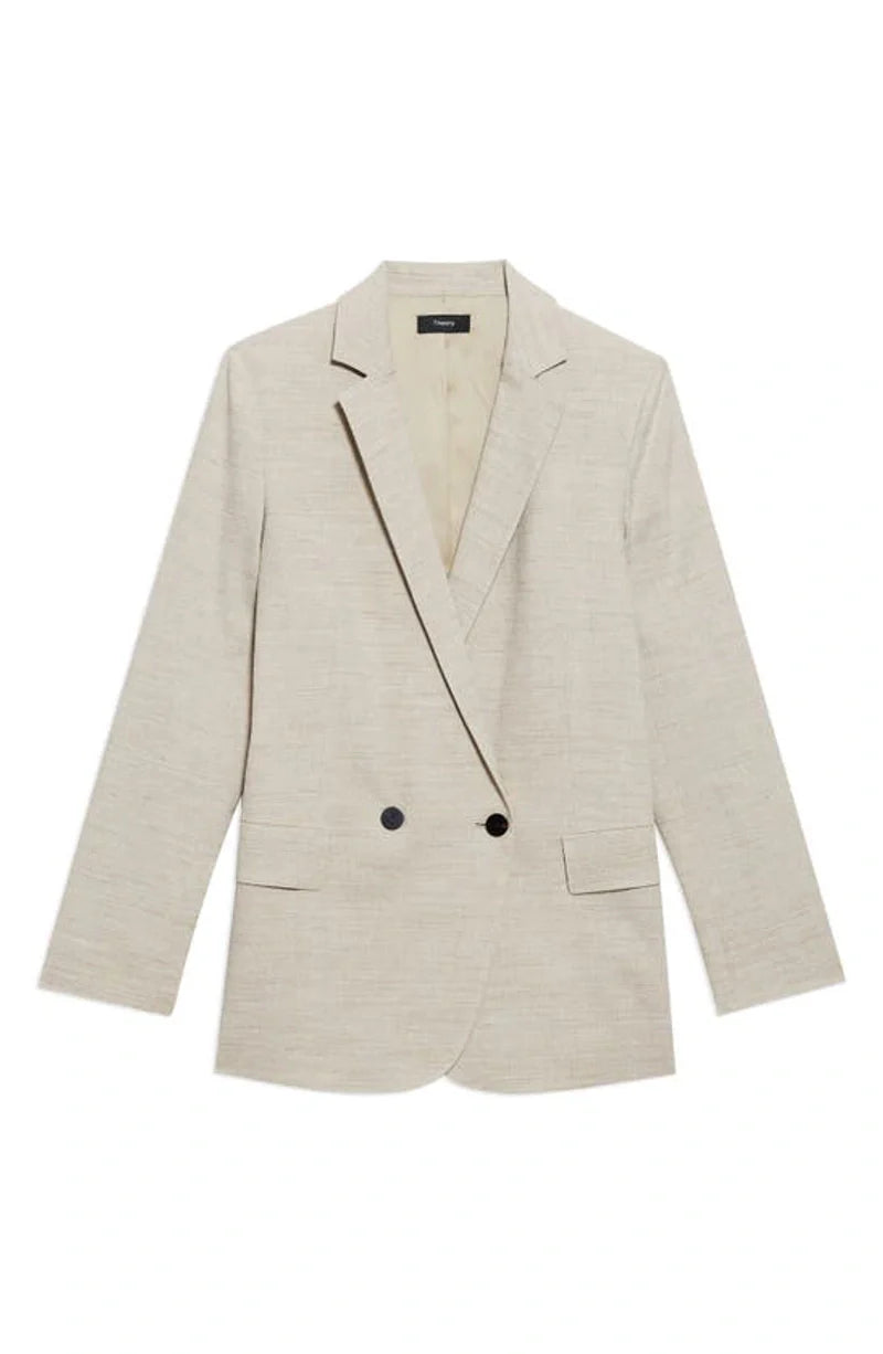 Theory Double Breasted Blazer