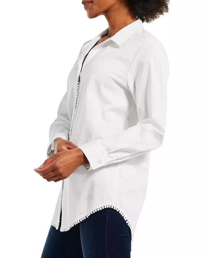 Nic+Zoe Round About Button Front Shirt