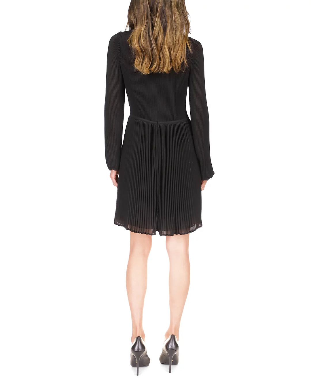 MICHAEL MICHAEL KORS Petite Pleated Fit and Flare Dress