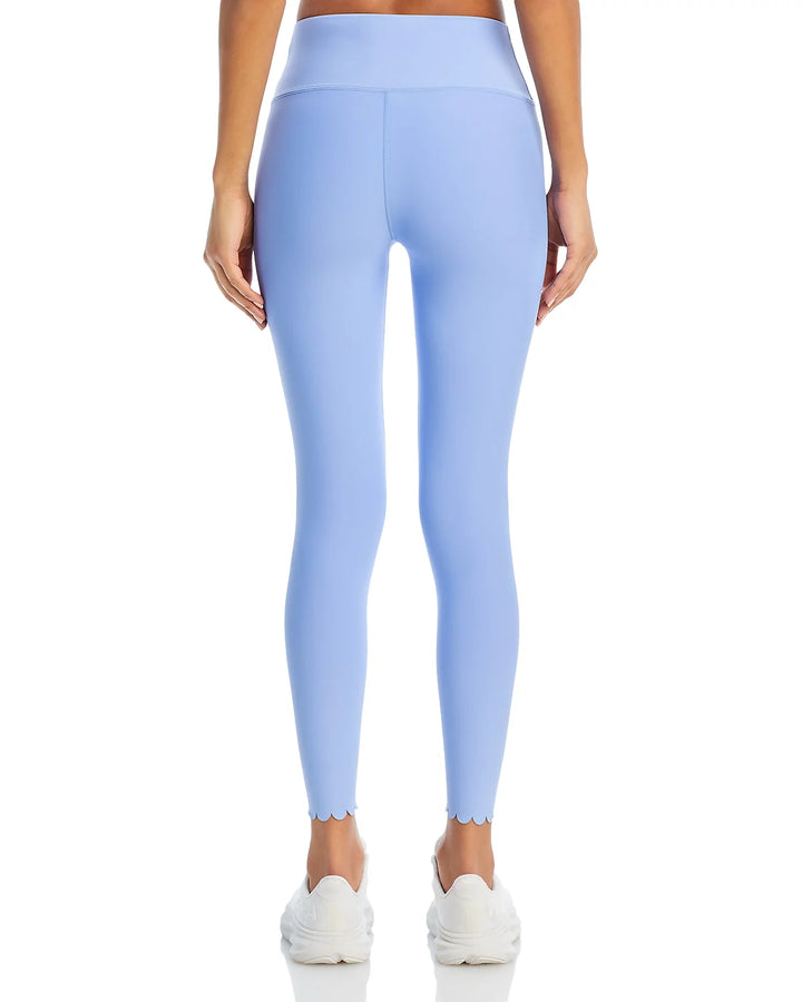 AQUA Scalloped Hem Leggings