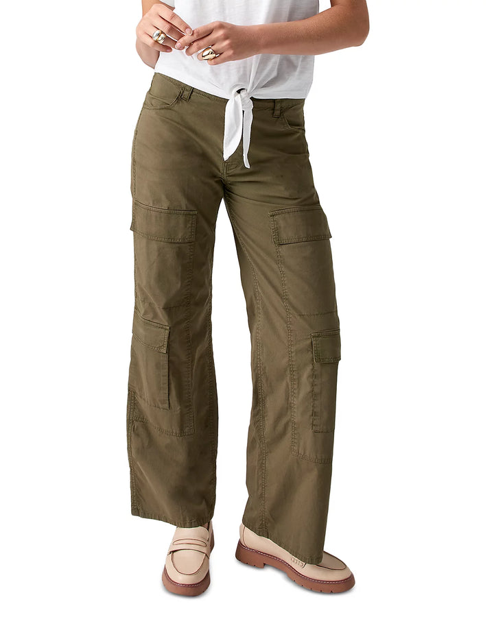 Sanctuary Cotton Blend Low Slung Y2K Pants