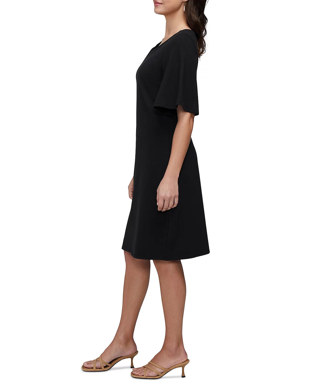 Three Dots Scoop Neck Dress