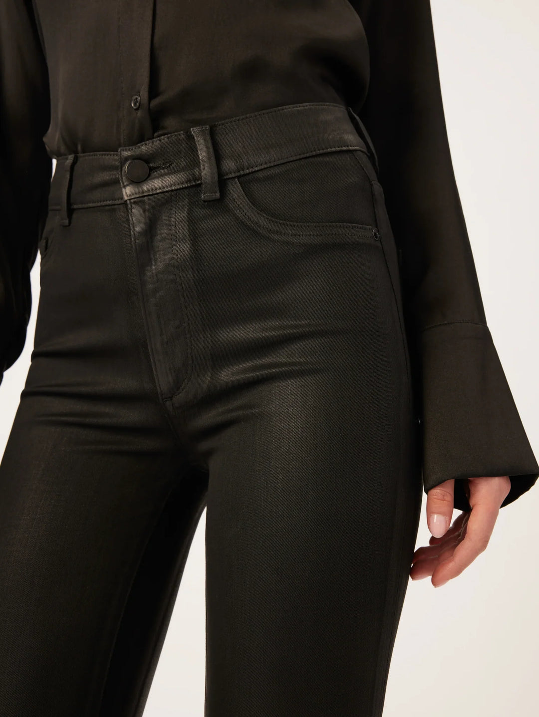 DL1961 Bridget High Rise Cropped Bootcut Jeans