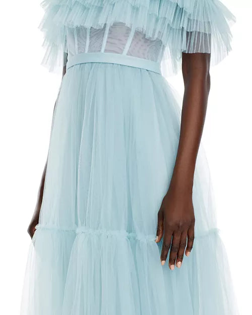 BCBGMAXAZRIA Long Evening Dress