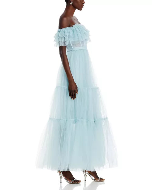 BCBGMAXAZRIA Long Evening Dress