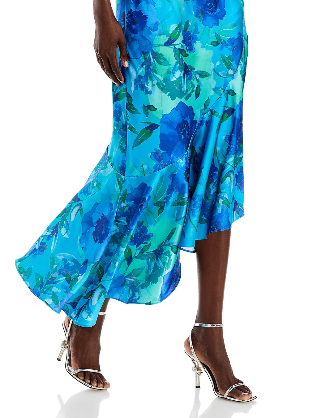 Eliza J Asymmetric One Shoulder Dress