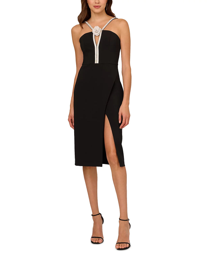 Liv Foster Stretch Twill Midi Dress