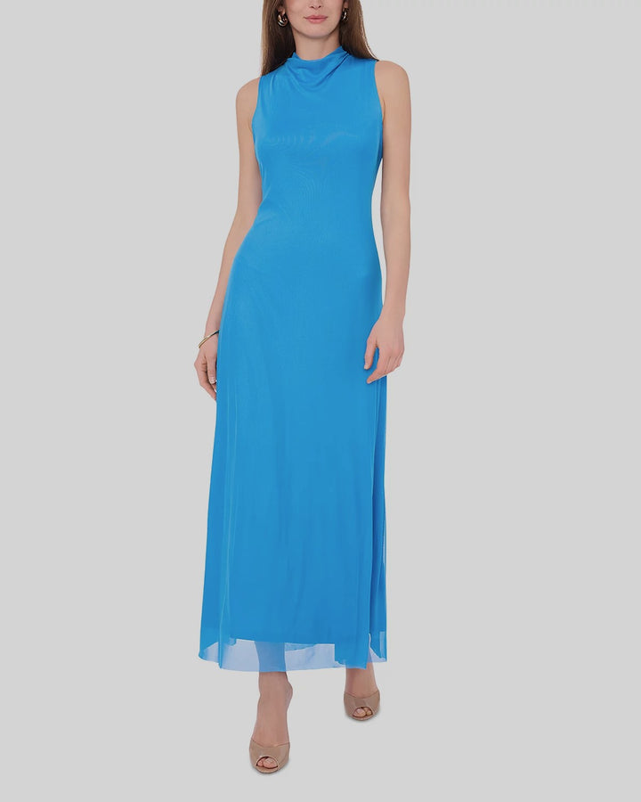 VINCE CAMUTO High Neck Maxi Dress