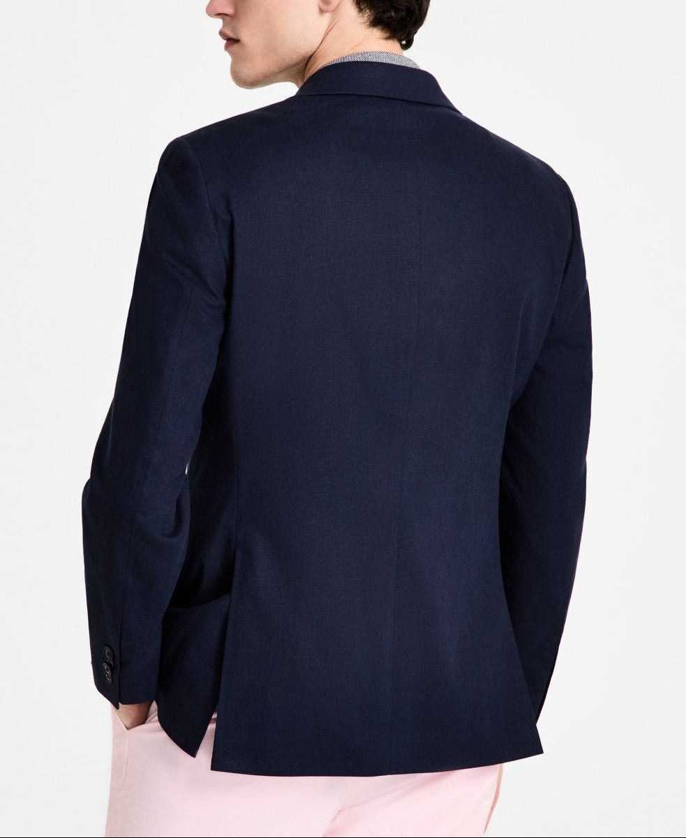 Tommy Hilfiger Men's Modern-Fit Linen Sport Coat MSRP $295