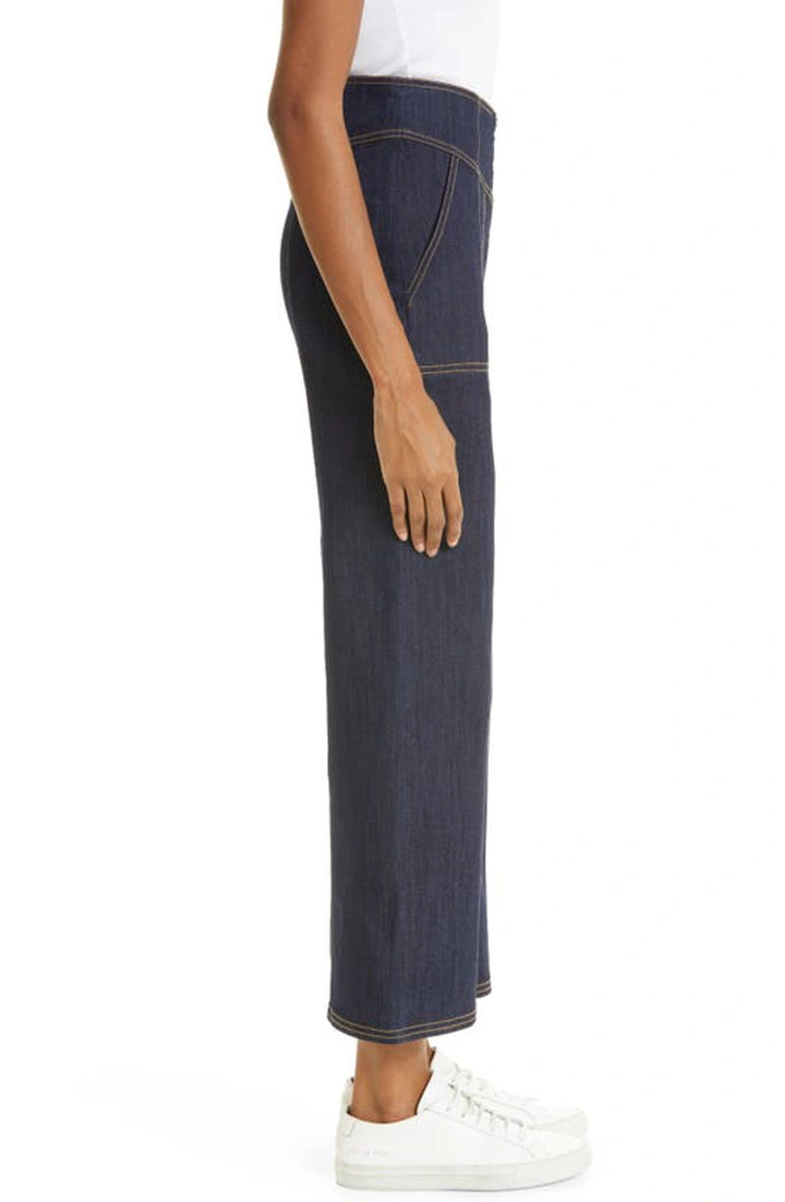 Cinq à Sept Mariam Wide Leg Cropped Denim Pants