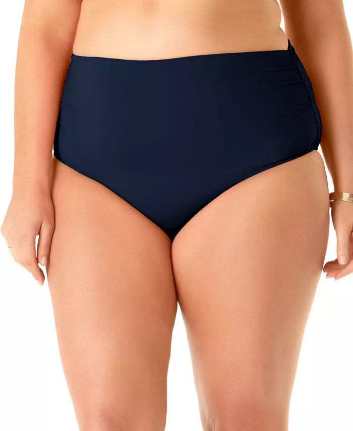 Anne Cole Plus Size High-Waist Bikini Bottom