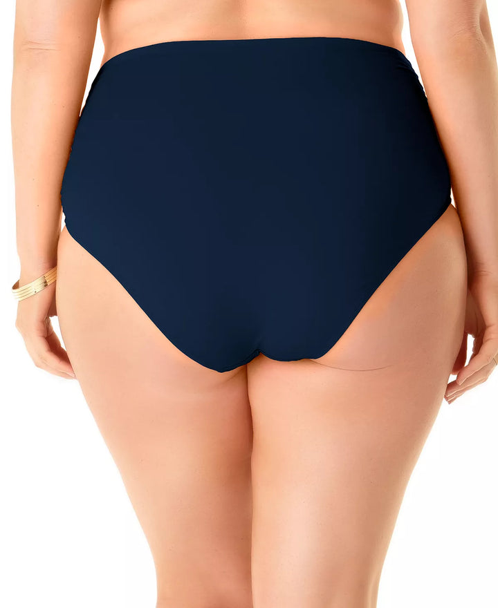 Anne Cole Plus Size High-Waist Bikini Bottom